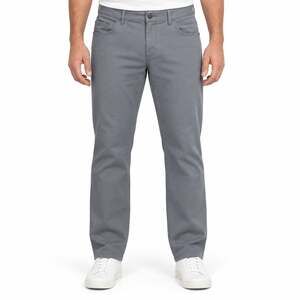 Public Rec Pants Mens 40x30 Gray 5-Pocket Performance Stretch Travel Golf